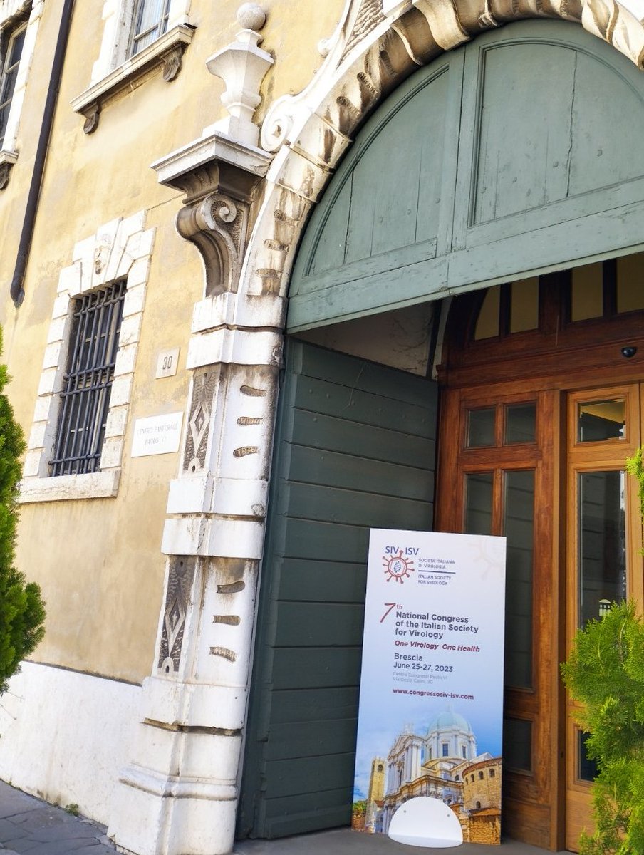 lab_jouvenet's tweet photo. Enjoying the annual meeting of the Italian Society for Virology (not all virologists are at #ASV2023 😉) in the beautiful Brescia – last talk of first session took us in the Gobi desert for virus discovery @GGE2022 https://t.co/VfxqmnXrBk