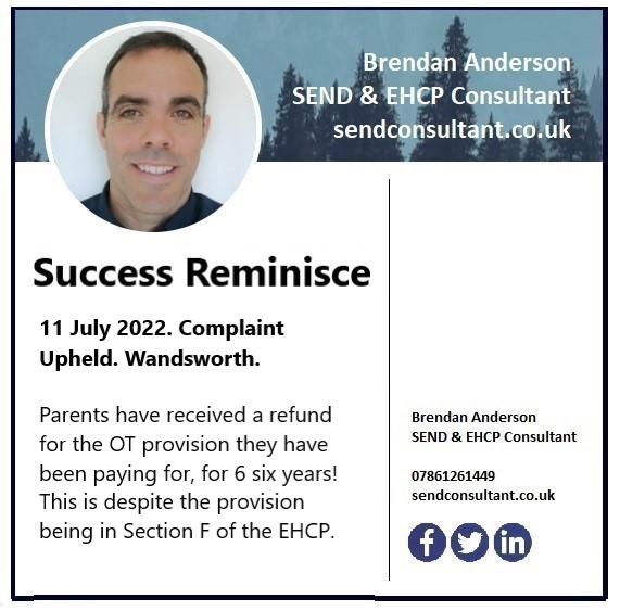 Are you looking for help with the #SEND & #EHCP process?
You're welcome to join our Facebook Group Advice & Support, with thousands of members!
buff.ly/3ysR0LS

For professional support please contact me. brendan.anderson@sendconsultant.co.uk
 #asd #adhd