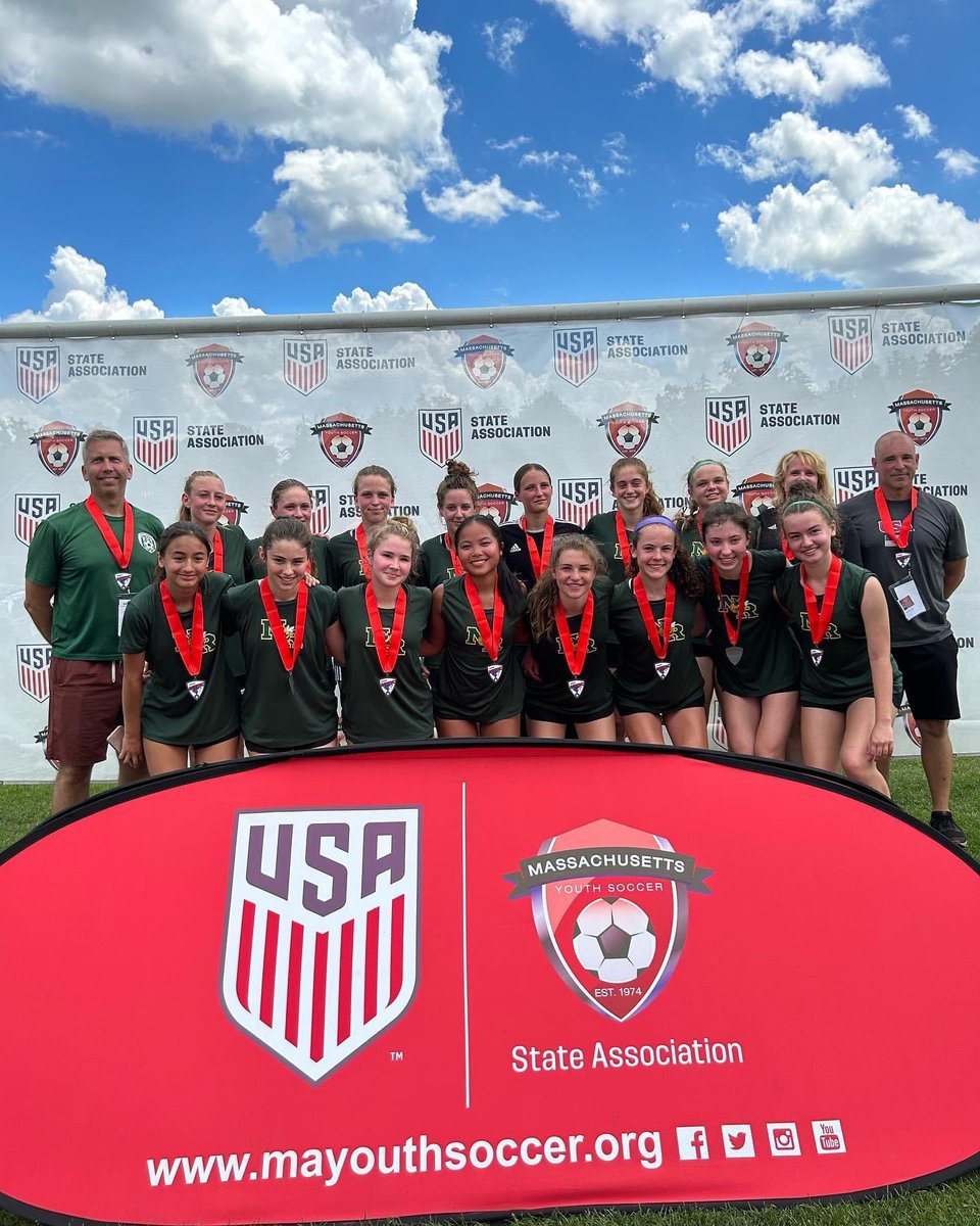 NRYSoccer's tweet photo. #MTOC2023 North Reading Girls 9/10 D1 Finalist. Congratulations on a great season! @MAYouthSoccer https://t.co/1ayDtdaKhg