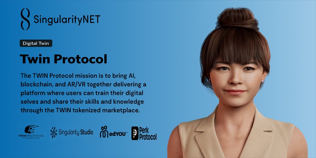 The @protocol_twin platform aims to provide AI training with your data, stored in the blockchain and delivered through humanlike avatars. Create your digital twin to work, earn, and communicate without being present. Learn more: twinprotocol.com