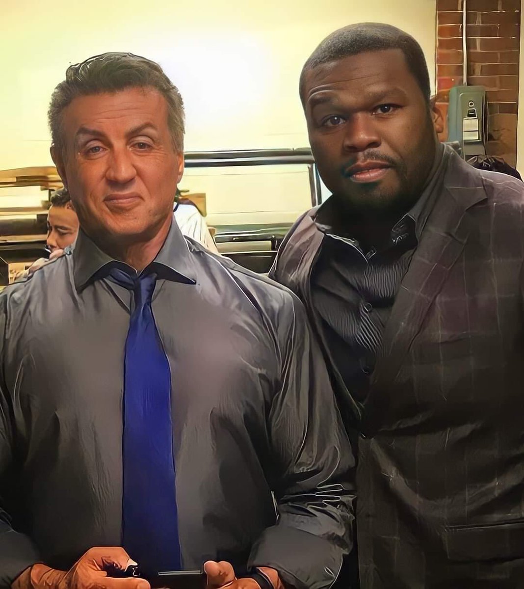 50 Cent & Sylvester Stallone 🔥