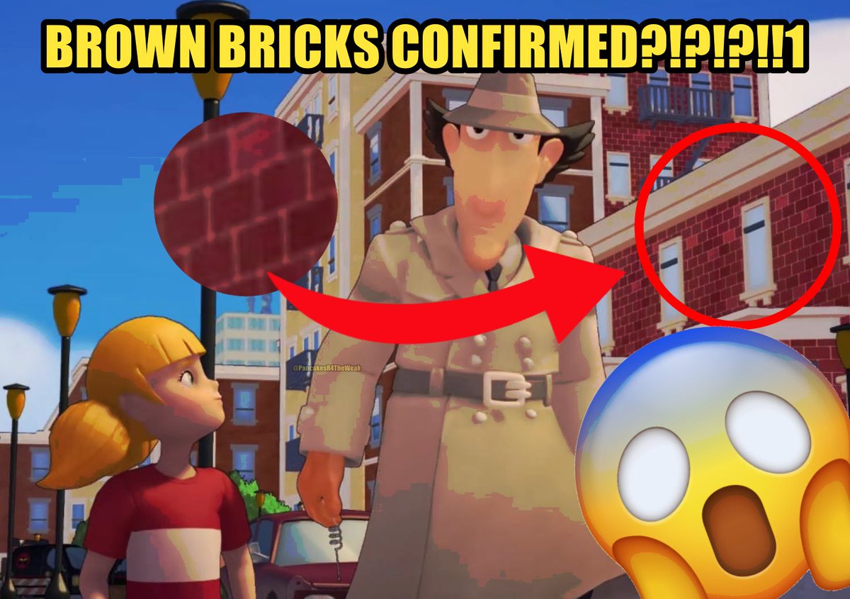 WafflesR4TheGr8's tweet photo. OMG. HOW COULD I MISS THIS?!?! NO WAY!!!1!!!! BROWN BRICKS CONFIRMED IN INSPECTOR GADGET MAD TIME PARTY?!?!?11 

#InspectorGadget #MadTimeParty #brownbricks #youcanshutupnow https://t.co/fZZZR7Gsvr
