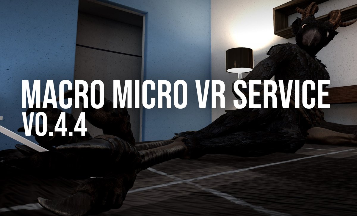 Version 0.4.4 - Alpha of Macro Micro VR Service is now available for supporters!

Since the last version I worked on a lot of things. The biggest points are optimization, debugging, VR and animations.

Site post: bleuraven.fr/posts/13426719