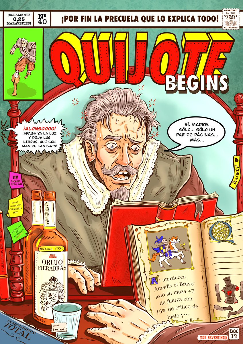 Dr_Seventinain's tweet photo. Pues esto es lo que me había propuesto hacer este mes en #ClásicosMarvelizados: cómo serían cuatro spin offs comiqueros del Quijote. Todo un UCM (Universo Cinemático manchego) ¿Cuál os mola más? ¿Hacemos una quinta portada para el bueno de Rocinante, o dejamos ya esta tontada? https://t.co/1ndqmtAJE9