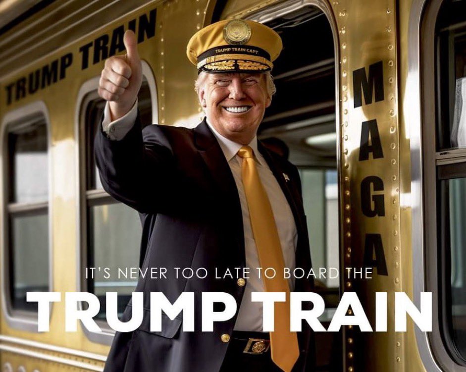The Trump Train 🚂🇺🇸 on Twitter "ALL ABOARD!"