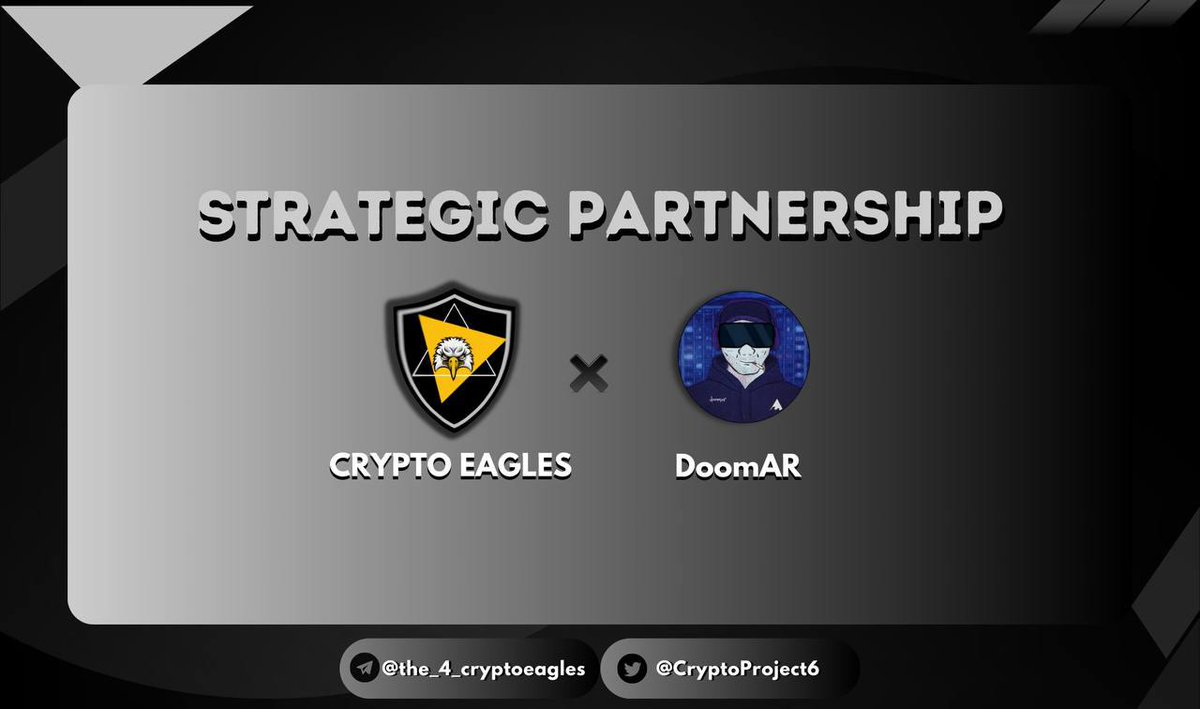 Partnership Announcement 🎉

@CryptoProject6 is one of the pioneer and global marketing firm, connecting information to thousands of investors. They create a free and equal forum for cryptocurrency discussion and blockchain exchange. Active Multi-Chain Crypto Reviews & AMA Lounge