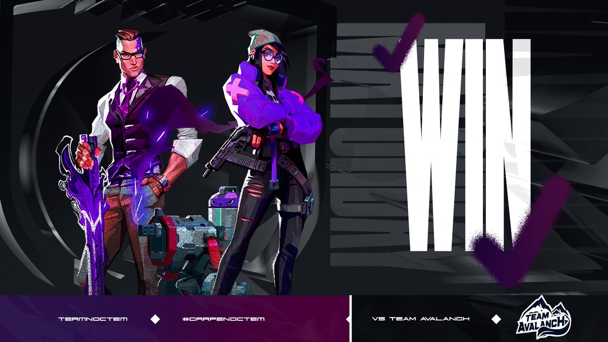 VICTORIA 13-6 🆚 <a href="/AvalanchTeam/">Team Avalanch</a> 

Pasamos a la final de <a href="/TitaniumCupEs/">Titanium Cup</a> 

Allá vamos 💪🏻 

#CarpeNoctem