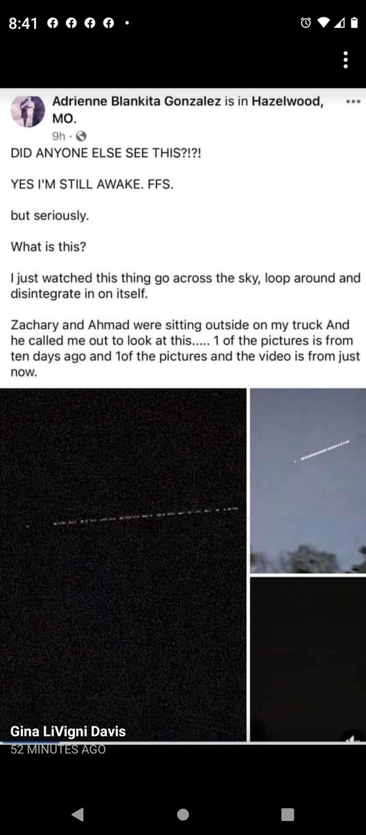 BellWitchCave1's tweet photo. @SpaceX @elonmusk @Starlink Is this starlink? And does it go out. I've seen this 2x and both times the lights dim and disappeared. https://t.co/dKEwCZPx00
