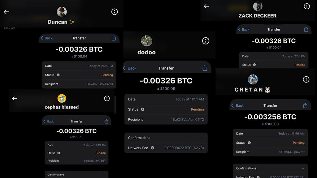 AshCrypto's tweet photo. $500 BTC sent to 5 winners 🙏❤️

Waiting for some of next 5 to reply https://t.co/sN9uZAo6df