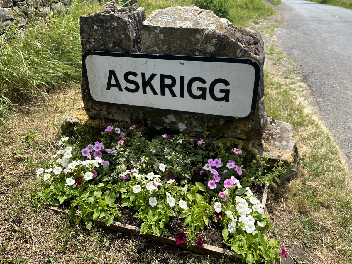 A hike above Askrigg today, wonderful Wensleydale!