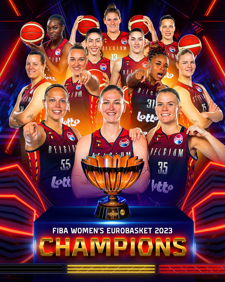 We are the champions! So proud for the #belgiancats #WeAreOne