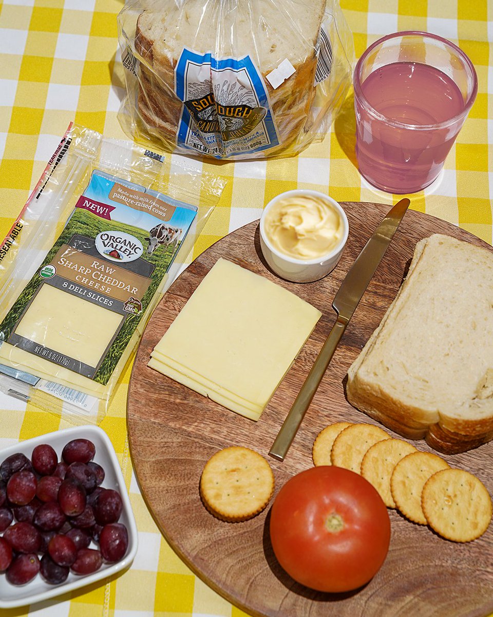 Grab a pack of @OrganicValley Raw Sharp Cheddar Slices today at your nearest Whole Foods Market and add some excitement to your picnic basket! Available at your nearest Whole Foods Market. 🧀