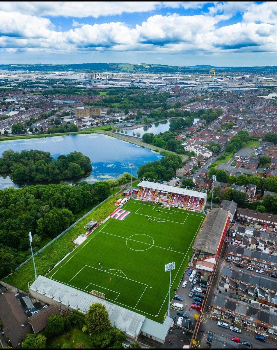 redarmyhistory's tweet image. Solitude, opened 20th August 1890.

The oldest ground in Ireland, home to the first football club on the island: Cliftonville FC.