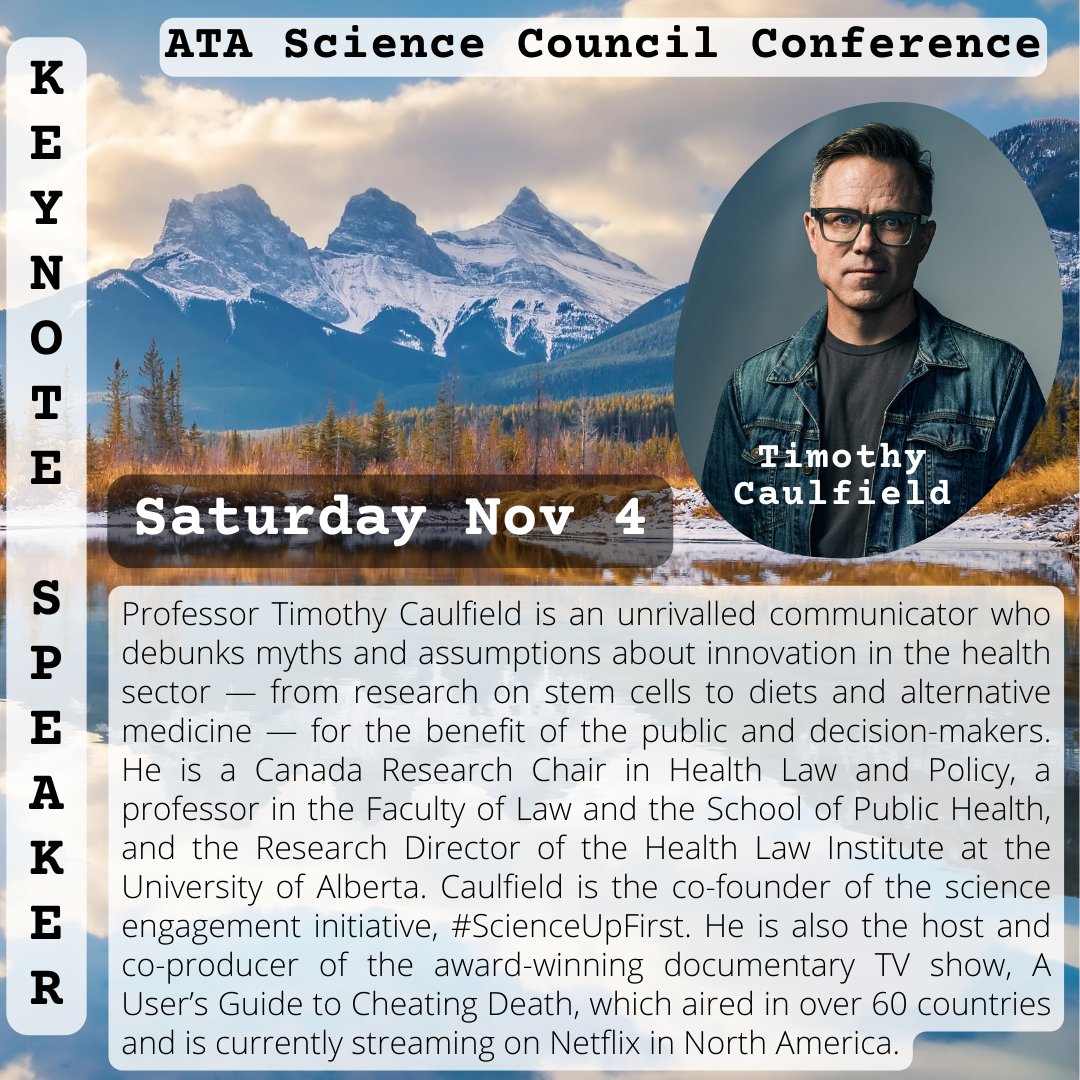 ATASciCouncil's tweet image. #ScienceEducators We know you are all patiently waiting for Conference Registration to go live &amp;amp; we are close! The Registration site is almost ready &amp;amp; we have so many great speakers this year! Looking forward to seeing everyone @CoastCanmore in Nov! #ATASC2023  #ScienceConference
