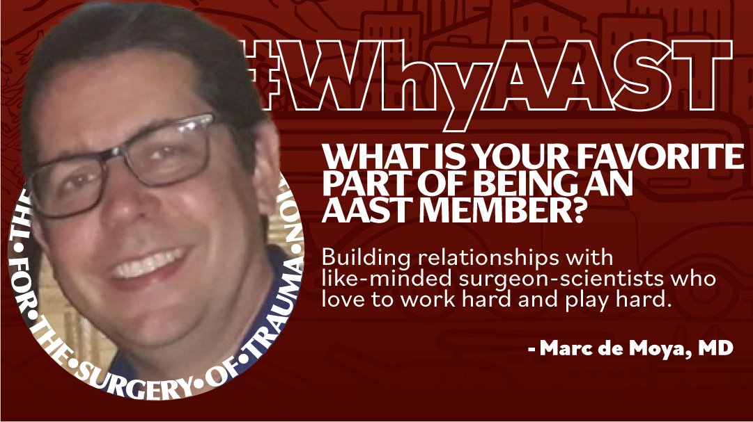 #WhyAAST

Time is running out! ⏳

In just 6 days, AAST membership applications will close. Take action today and join a community of dedicated professionals committed to advancing trauma care. 

Apply now⬇️

aast.org/membership/joi…

@mademoya #TraumaSurg #SurgTwitter  #SoMe4Surg