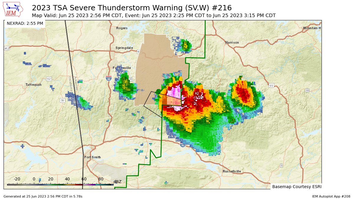 Weather 225 Fayetteville on Twitter "TSA updates Severe Thunderstorm