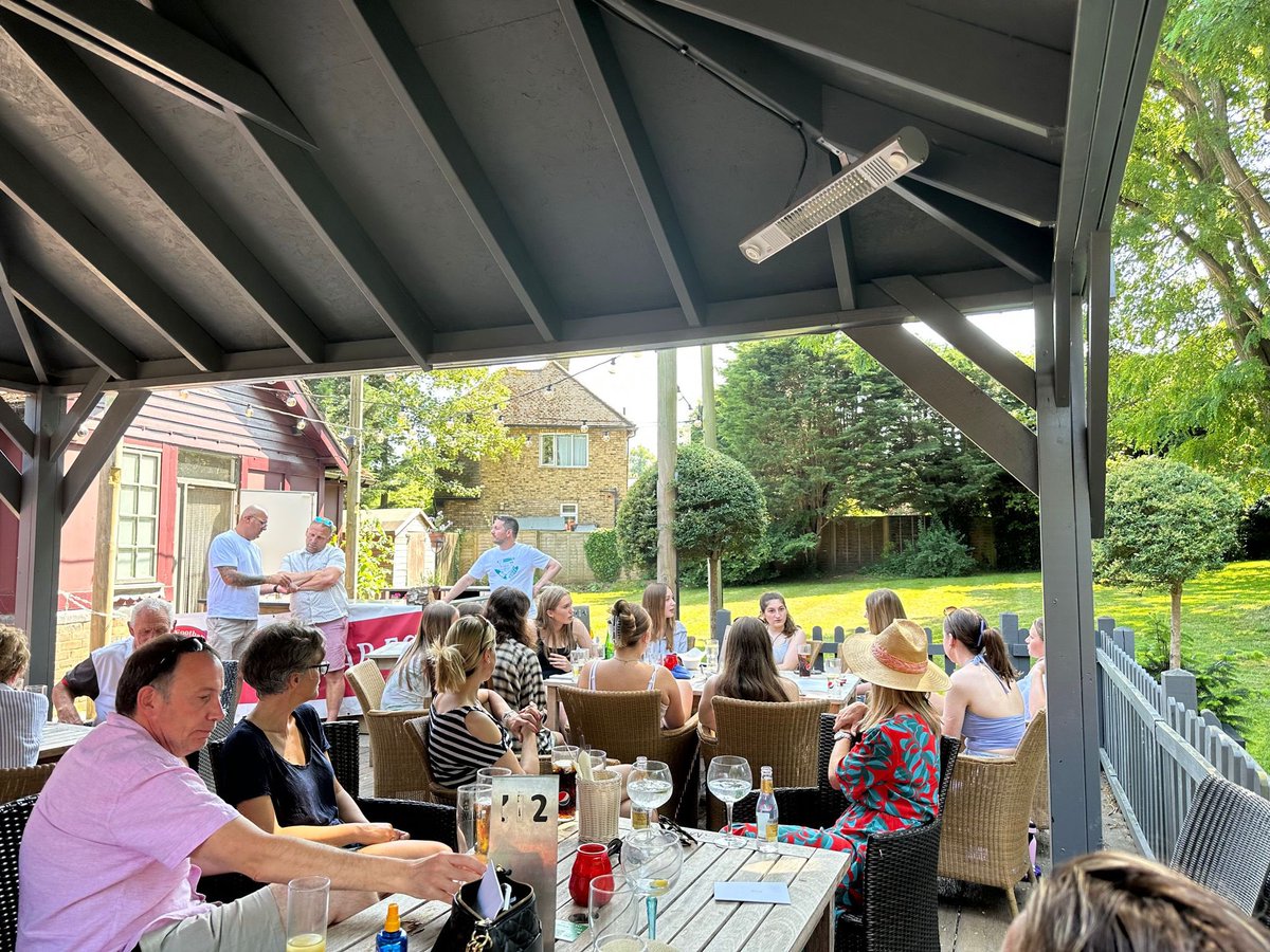 @Chipstead_FC ladies u15s had their end of season presentation today. girls and their families attended and awards presented, along with some melted chocolates! 🥵lovely afternoon. @KGLFL @WestKentSport #sevenoaks #girlsfootball #teamspirit