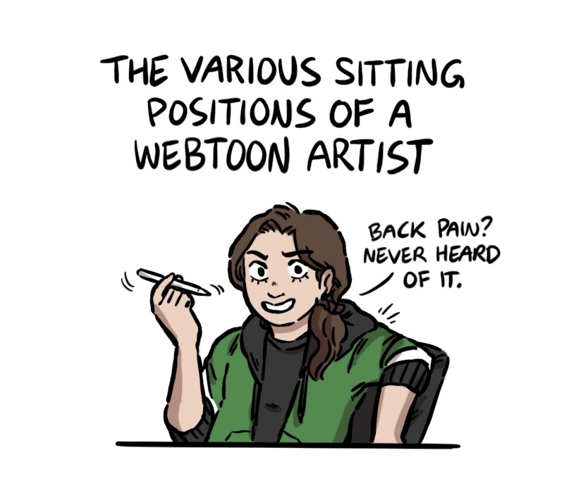 midnakit's tweet photo. @webtooncanvas I can't pick one panel! But here are two from an episode of Gurt Noodles, my comedy slice-of-life webtoon about a British cartoonist :) https://t.co/b7n0Hsoumz  #webtooncanvas #comicstrip https://t.co/RMW0MIRYTI