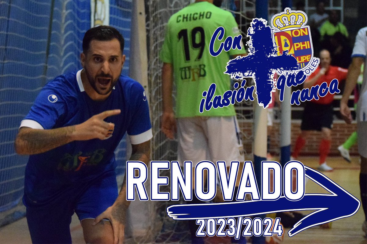 RENOVACIÓN 2️⃣3️⃣/2️⃣4️⃣💙
El Rey del gol seguirá imponiendo su reinado en Villafontana!
<a href="/PabloPalomares4/">Pablo Palomares</a> seguirá con nosotros la próxima temporada.
Larga vida al Rey del GOL!!!
#canteraazul