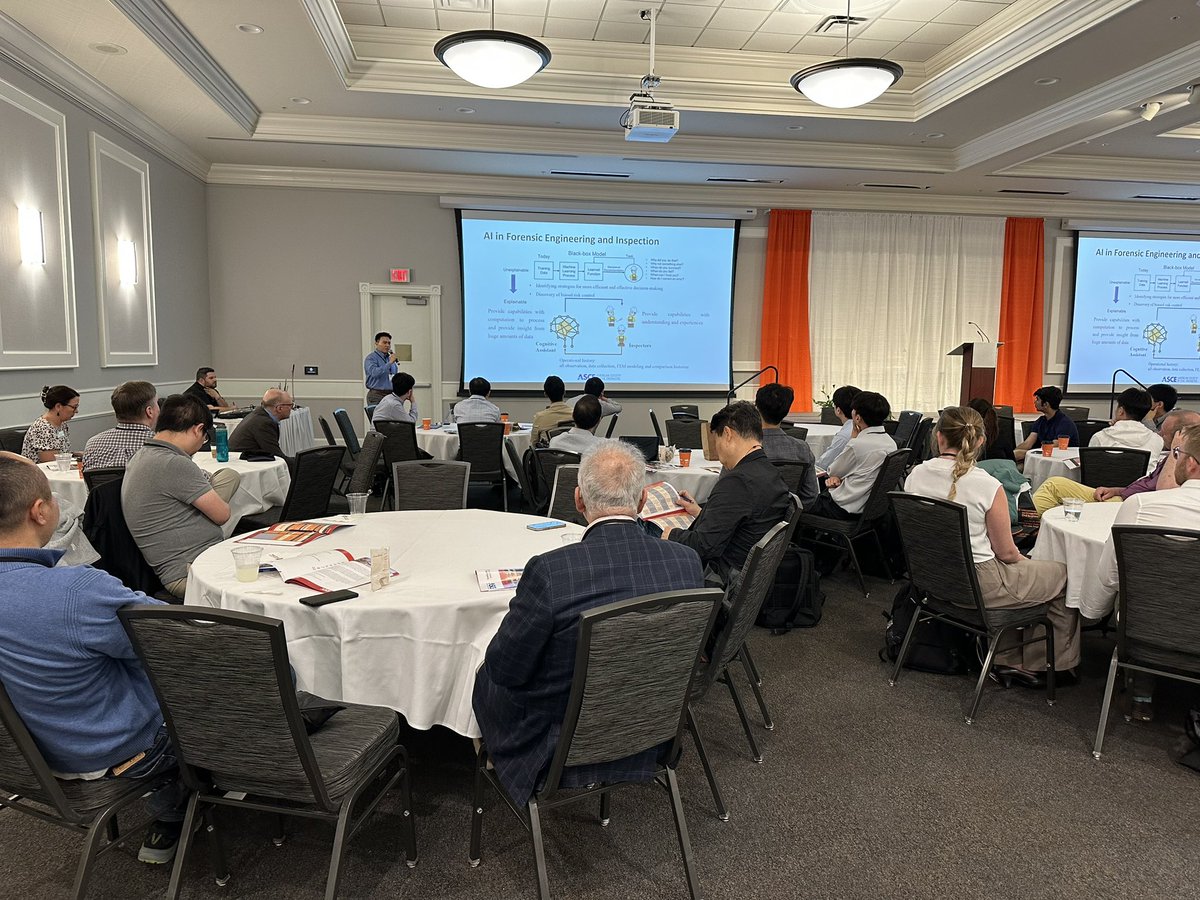 Happening now! Future engineers, working with AI and Emerging Technology organized by <a href="/tangpingbo/">Pingbo Tang</a> at the 2023 <a href="/ASCETweets/">ASCE Headquarters</a> #i3CE2023