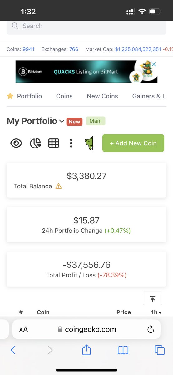 TheCryptoGirl4's tweet photo. @sumitkapoor16 Thank you for your unwise advices Sumit. This is my real situation and I am real trouble. In debt and depression. Just dont be so confident about the products which are not worth. Your words mean a serious advice to some new n innocent people. Atleast would expect a reply. https://t.co/GzRqoB95y8