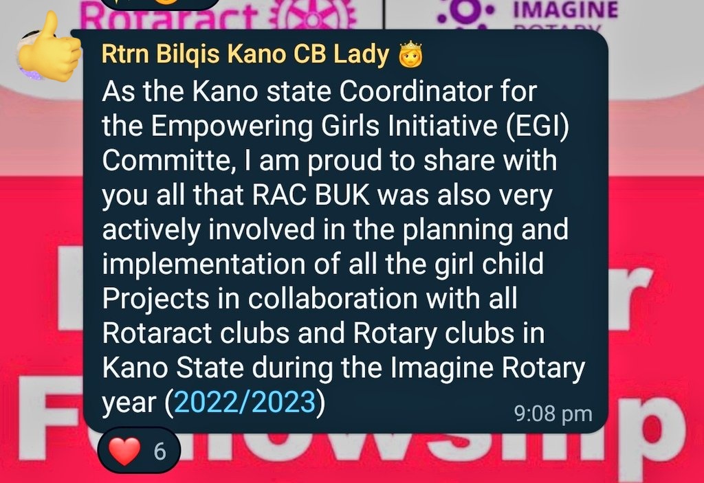Rotaract Club of Bayero University Kano tweet media