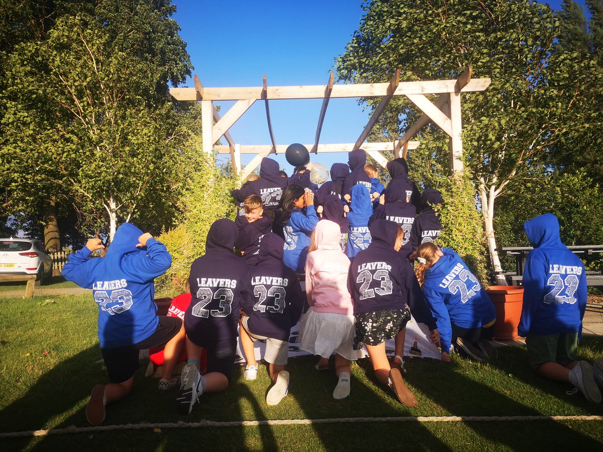 The Year 6, Class of 2023 celebrations have begun. A great day for a party <a href="/MrsEarnshaw1/">Mrs Earnshaw</a> <a href="/MrsClark17/">Mrs Clark</a> <a href="/WakefieldMetSch/">Wakefield Methodist</a>