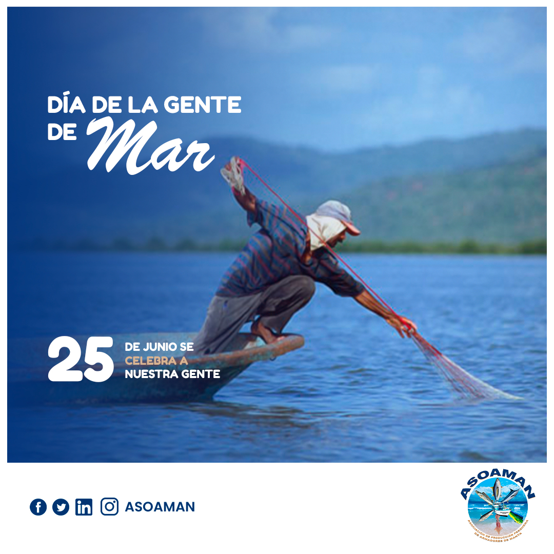 ASOAMAN1's tweet photo. 25 de Junio - Día de la gente de Mar.
Hoy celebramos a nuestra gente y hacemos saber al mundo lo importante que somos, por lo que aportamos y por lo que logramos. Toda la gente de mar está de fiesta.
#ASOAMAN #DíaDeLaGenteDeMAr #25DeJunio https://t.co/BA7xJ5MVEC