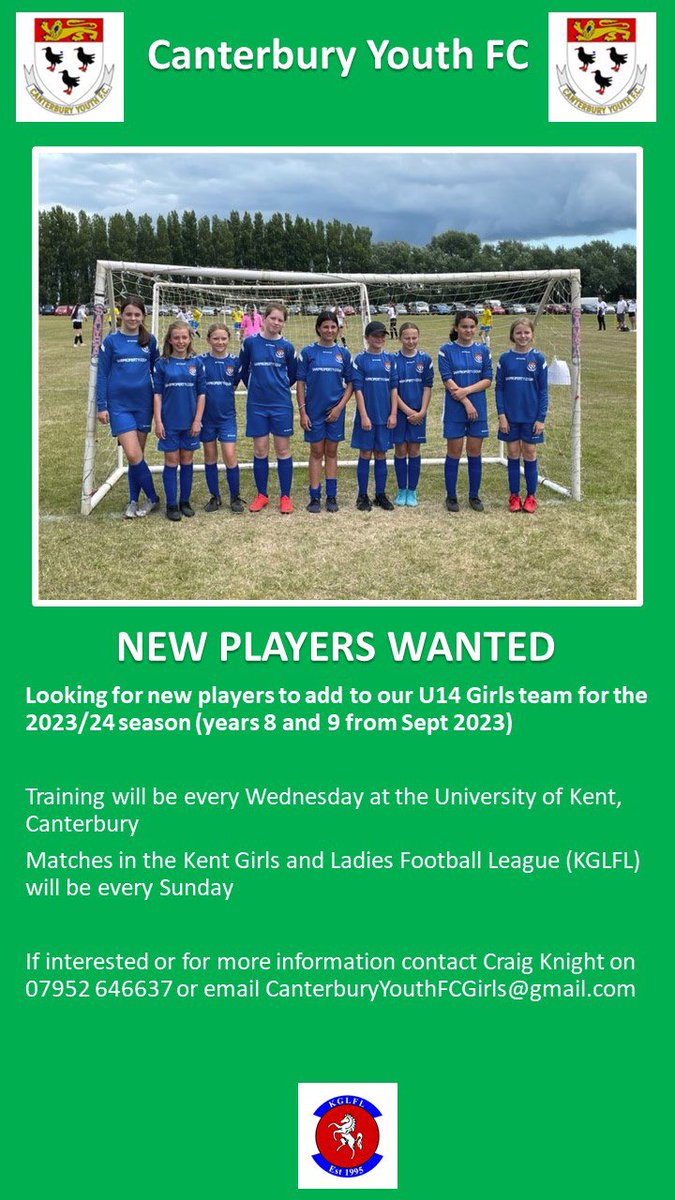 Canterbury Youth FC tweet media