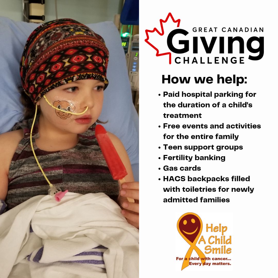 HACSOntario's tweet photo. Every dollar donated through @canadahelps this June, enters us in a draw to win $20,000!

Support children &amp; families affected by childhood cancer. 

We provide:

🎗️paid hospital parking
🎗️free events
🎗️support groups
🎗️gas cards 

https://t.co/eVwQVNZeXy https://t.co/Qe3a0mzDVr
