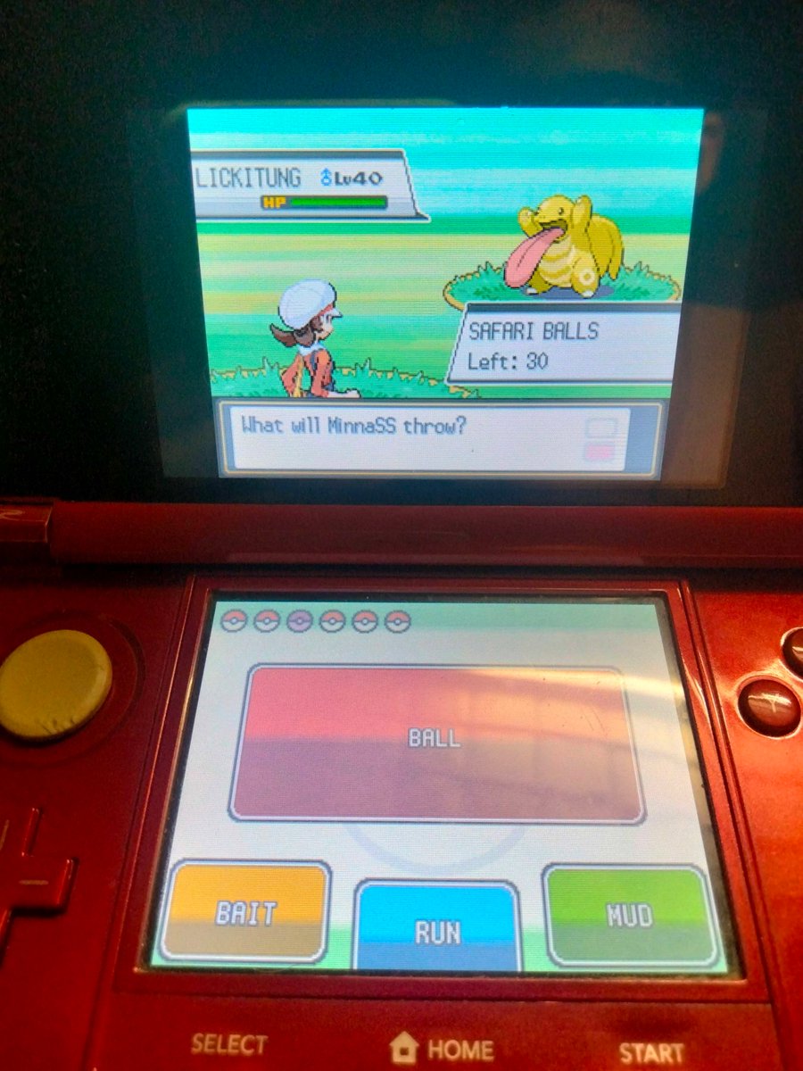 Phase 1 for Bidoof after 13682 RE. Late #safariweek2023 shiny
