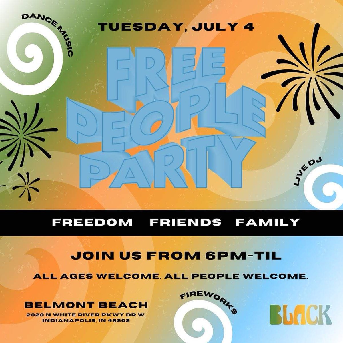 As far as we’re concerned… the 4th is about linking up with your loved ones. 🥳

Join us July 4th at Belmont Beach for a family-friendly Black Joy Weekend pre-game! 

BYO snacks, drinks and lawn chair. Leashed pets and well-behaved humans welcome. 😉