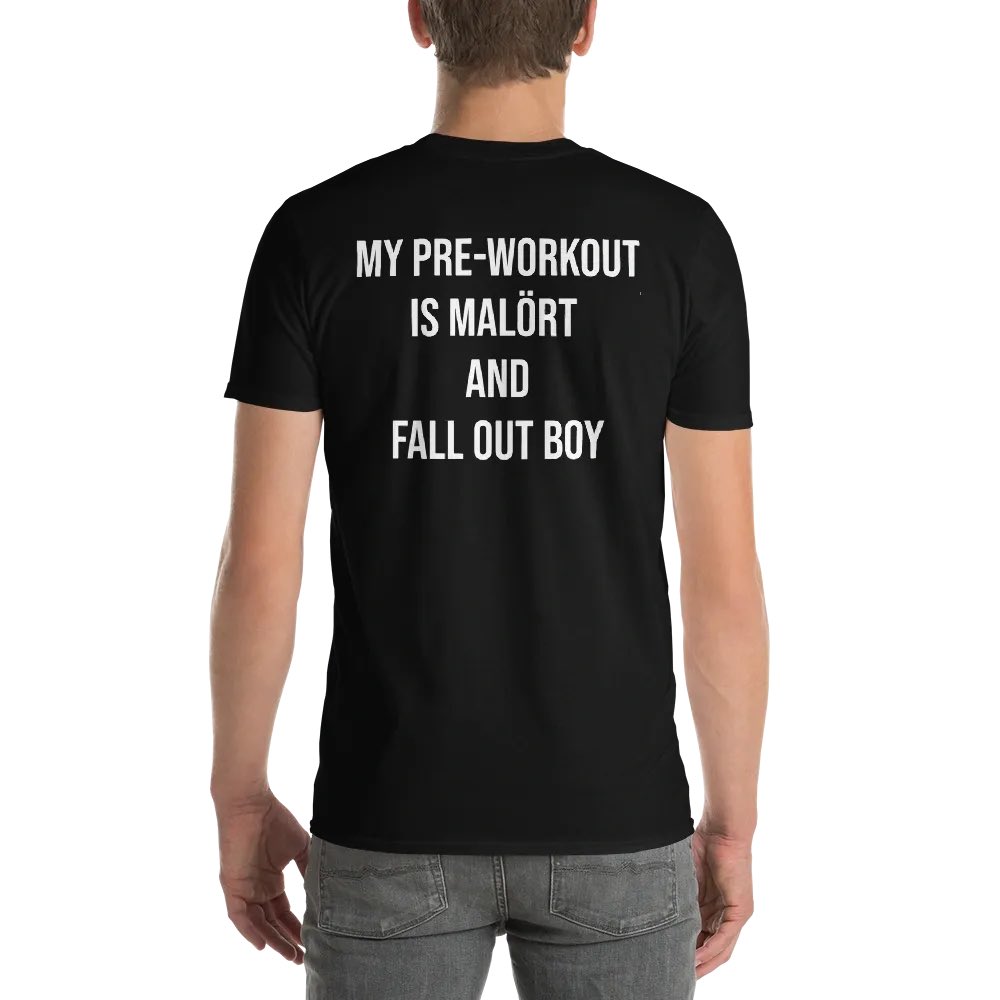 thekocollection's tweet photo. Where are you wearing this shirt? 
1. Family Gathering 
2. Beauty Bar
3. Fall Out Boy show
4. Just in the shower(OK Tobias) https://t.co/bUmJjsU3ea