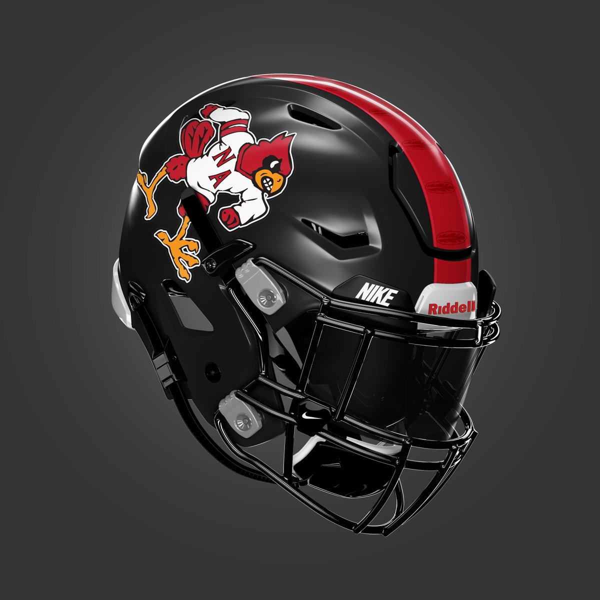 HelmetMissouri's tweet photo. A helmet worthy of the defending State Champions 💪

The North Andrew Cardinals will be taking the field in style with a slick throwback logo and a feather for each of the school's 7 state titles on the stripe.

Huge thanks to new HC Dustin Williams for choosing @417helmets! https://t.co/8yd5lin3tV