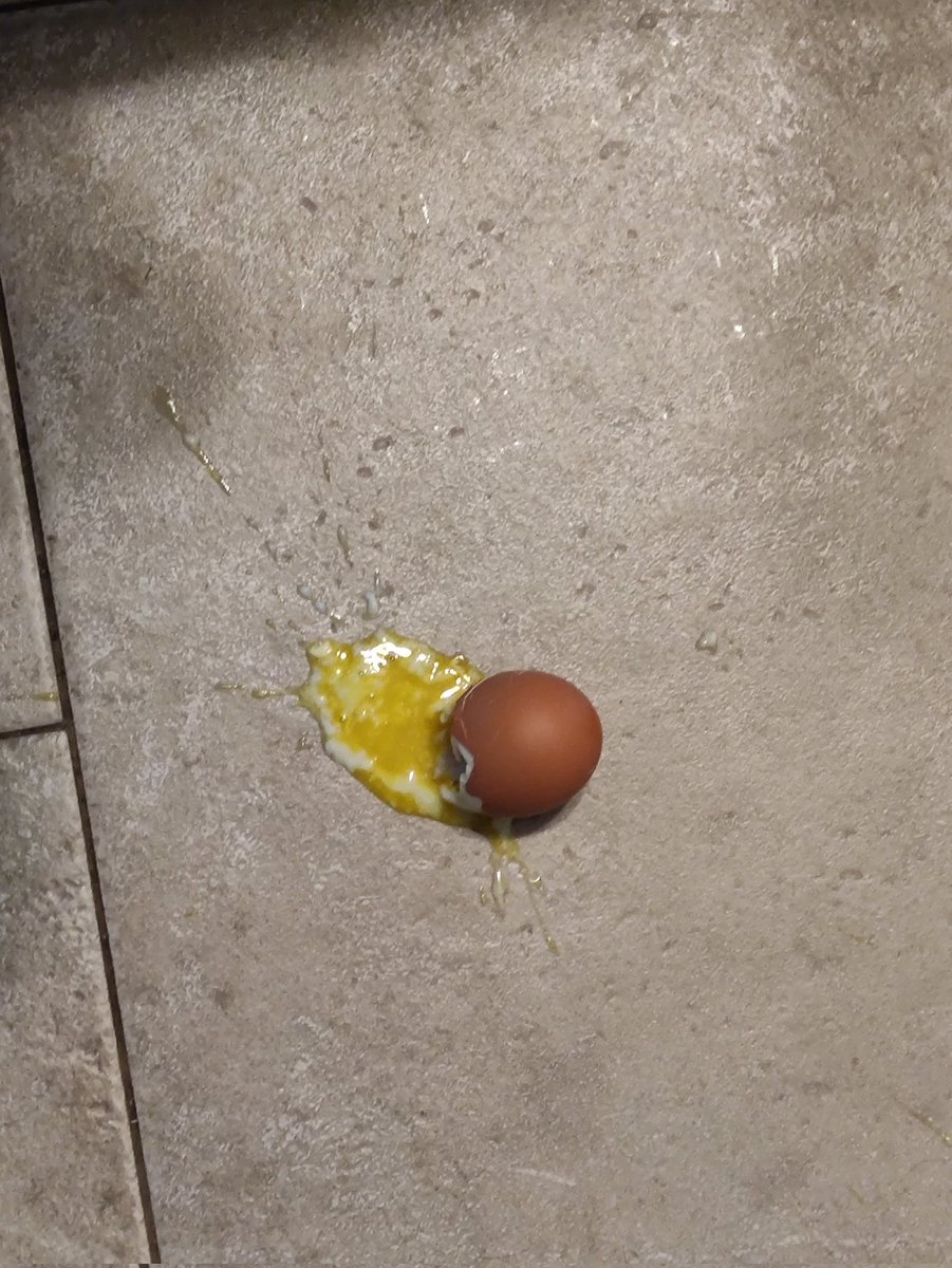 Mon œuf à la coque :(