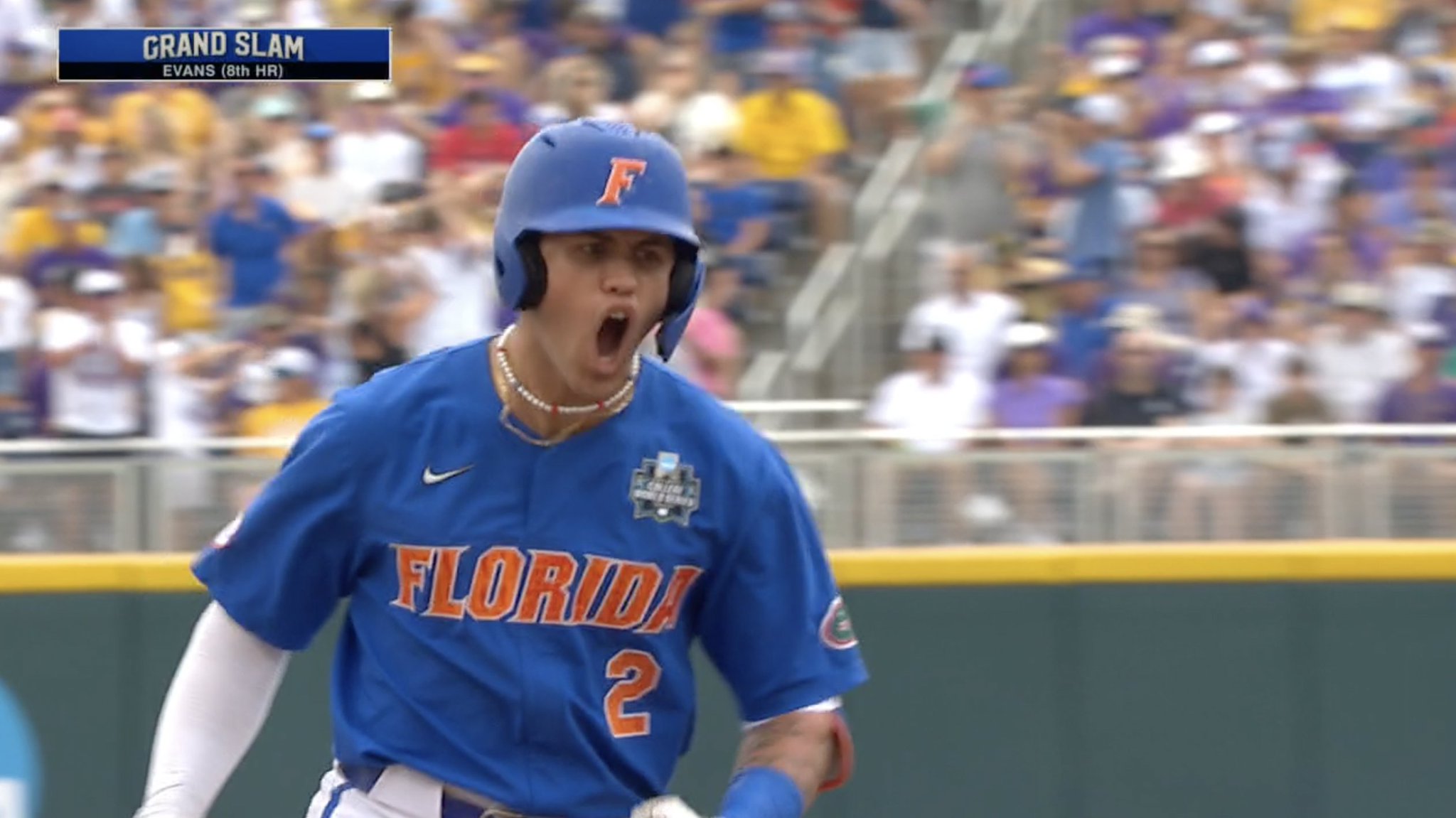 ESPN on Twitter "TY EVANS HITS THE FIRST GRAND SLAM IN MCWS FINALS HISTORY 💥 https//t.co