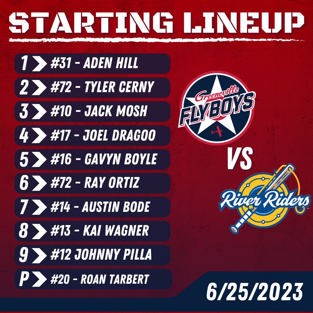 Your starting lineup for Faith and Family night! Broadcast goes live at 5:20: appalachianleague.univtec.com/identity/60bbc… #WeStayFly