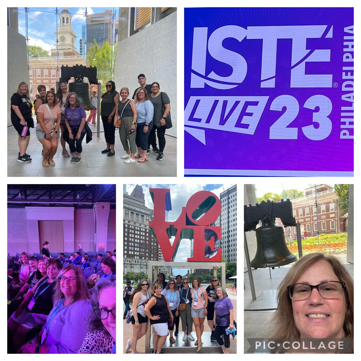 Enjoying #ISTELive23 in Philadelphia with my colleagues from <a href="/MiddletownOH/">Middletown City Schools</a>!