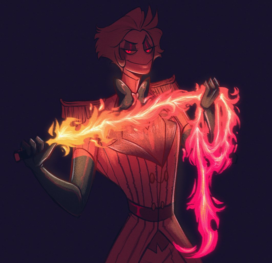 AppleParty 🍎 on Twitter "*bats eyelashes* fire whip reveal HazbinHotelLucifer"