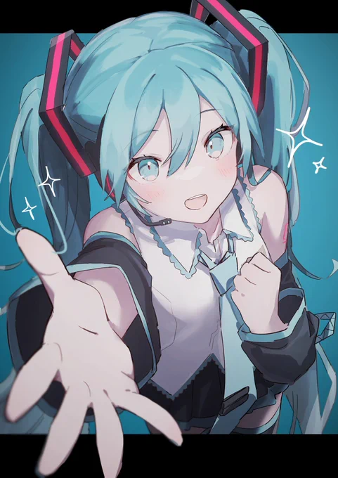 (ミクさんかわいいから再掲しちゃお) #初音ミク