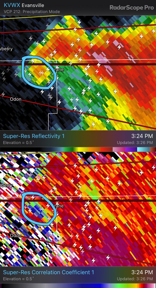 weather nerd on Twitter "Damaging tornado entering the town of Crane