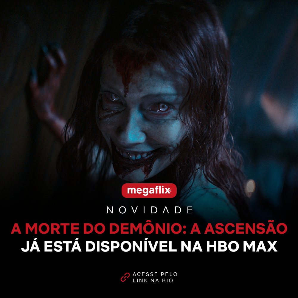 megaflix's tweet photo. 🍿 "A Morte do Demônio: A Ascensão" já está disponível na @HBOMaxBR.

👍 Gostou? Curte aí.
💬 Comente o que achou.

#AMorteDoDemônioAAscensão #HBOMax #Series #Filmes #Entretenimento #Noticia #Nerd #Geek #Terror #EvilDead https://t.co/8fRIauJzbV