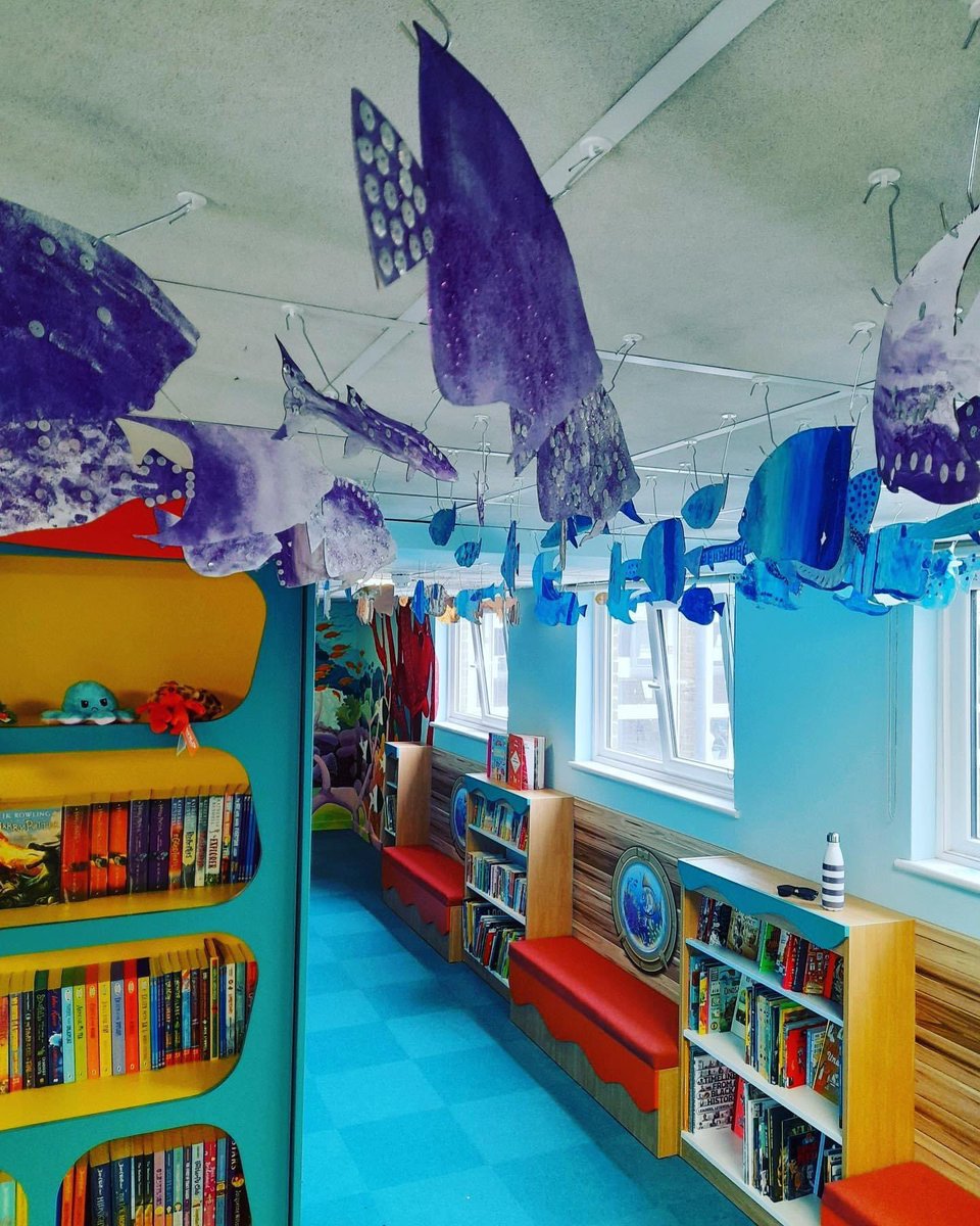 1 year of our wonderful library! We love having such a special place to enjoy books. Our library is open all day for our children to visit as well as lunchtimes being run by our reading ambassadors in year 6 ❤️ #Welovebooks #readingtime #InspiringYoungMinds #booksbooksbooks