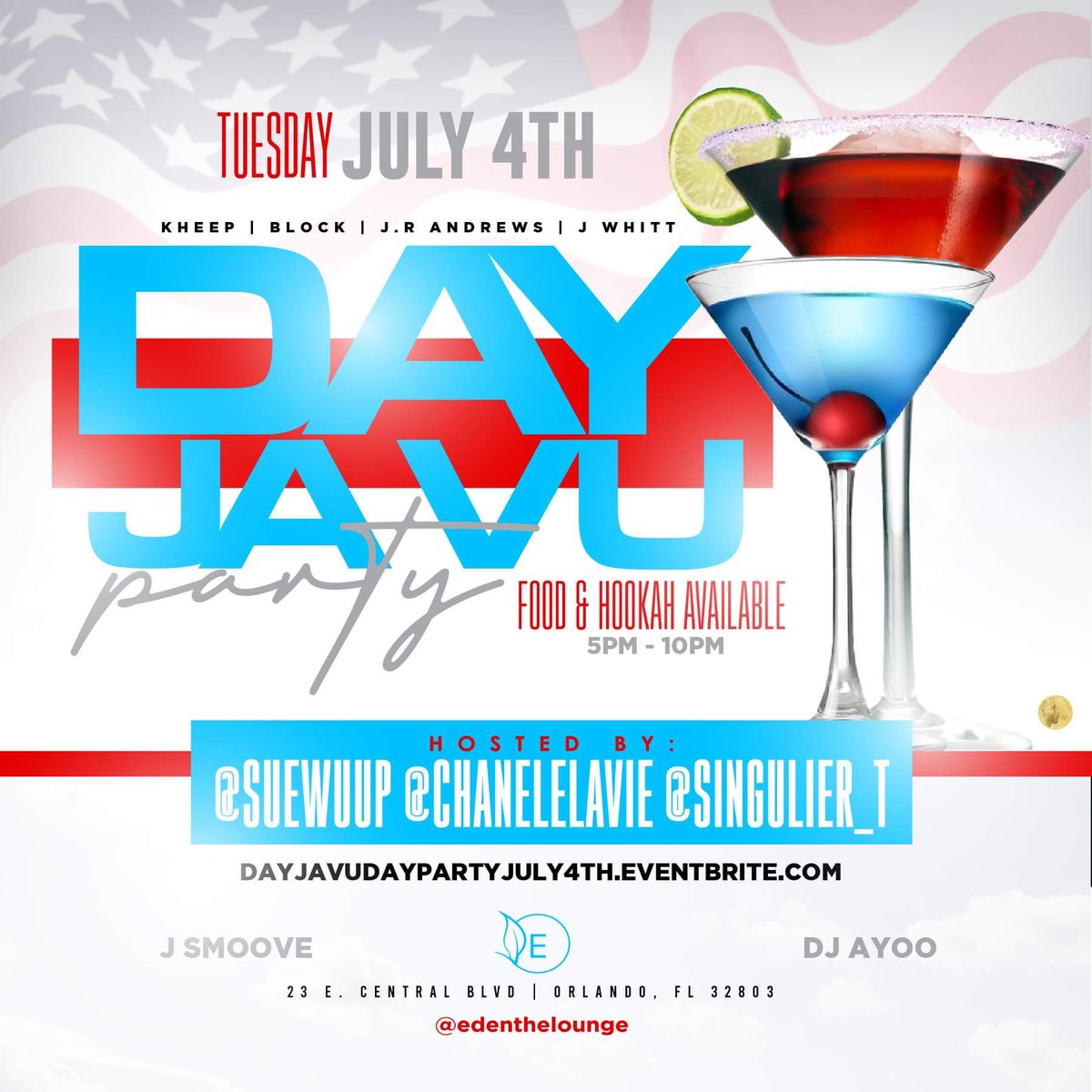 July 4th we at <a href="/edenthelounge/">Eden</a>