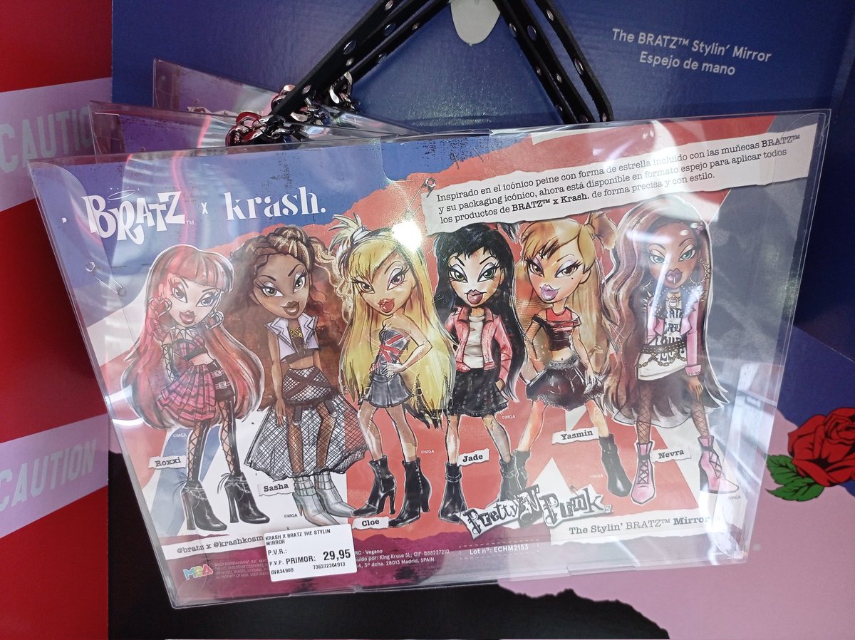 winxclubpretty's tweet photo. Bratz X Krash
#Bratz #KrashKosmetics #BratzXKrash #Krash #Collaboration #BratzCollaboration #MakeUp #BratzMakeUp #Merchandising #PrettyNPunk #BratzMerchandising #PassionForFashion #TheGirlsWithAPassionForFashion #BratzPack #BratzPrettyNPunk #PasionPorLaModa #Primor #Art https://t.co/XquhJtMtih