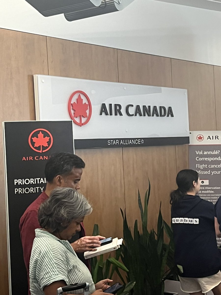 Haven’t tweeted since 2019 but breaking my silence to tell everyone to never book with @AirCanada. All flights cancelled, currently been waiting 3+ hours to speak to the ONE customer service rep working it seems. No word on being rescheduled