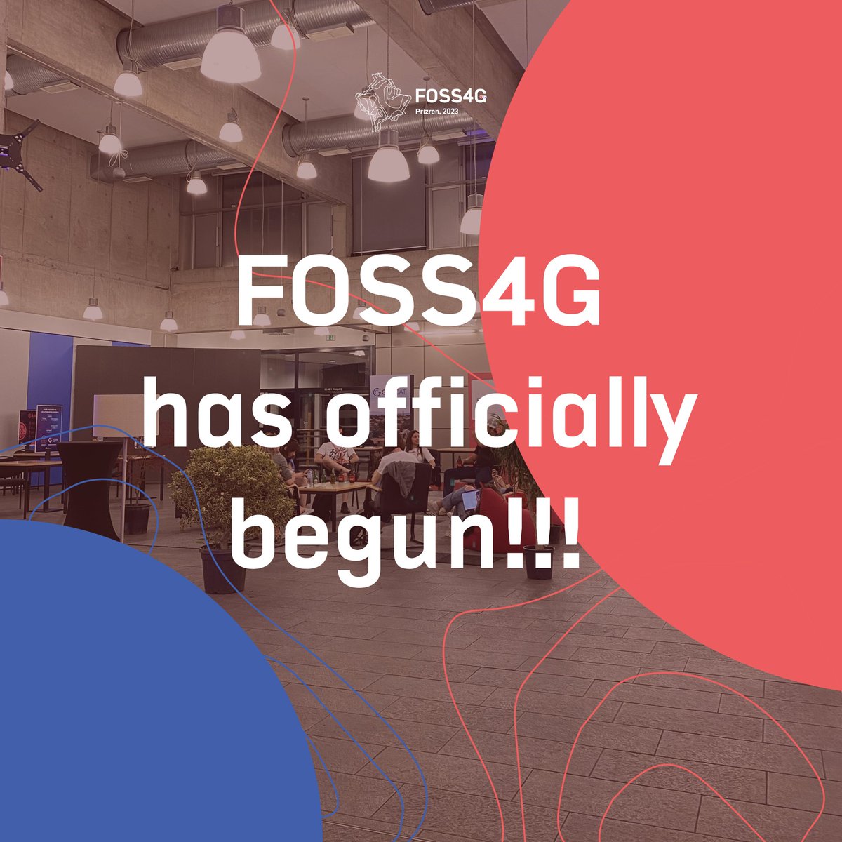The curtain rises on #FOSS4G2023 as we kickstart the conference with a day full of workshops at 9 AM! 

Dive into the world of open-source geospatial tech and unlock new possibilities. 🌐

Let the learning and collaboration begin! ❤️‍ 🔥#FOSS4G #Prizren2023 #GeospatialTech