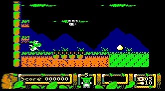 Wolfister_'s tweet photo. 👀!!! Que no conocía yo este #DjPuff para #AmstradCPC, y está muy guapo. Plataformas puras y duras en la que llevas a un dragón alado que va lanzando "algo" para destruir a tus enemigos. Tengo que darle con más detenimiento porqué promete. #1Juegopordia https://t.co/IDDak5EZvB