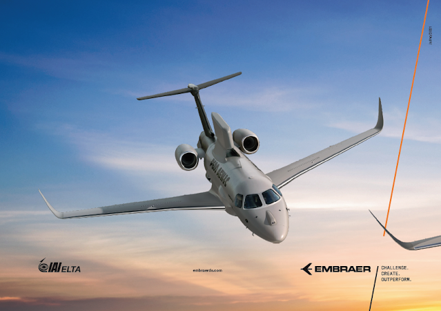 DefenseLrca's tweet photo. P600 AEW: a solução da Embraer e da Elta Systems para Inteligência, Vigilância e Reconhecimento
#Embraer #EltaSystems #embr3 #AEW #AEWeC #inteligencia #vigilancia #reconhecimento #controle #AlertaAereoAntecipado
https://t.co/7ALCgvNLdp https://t.co/KHt9DbELBo