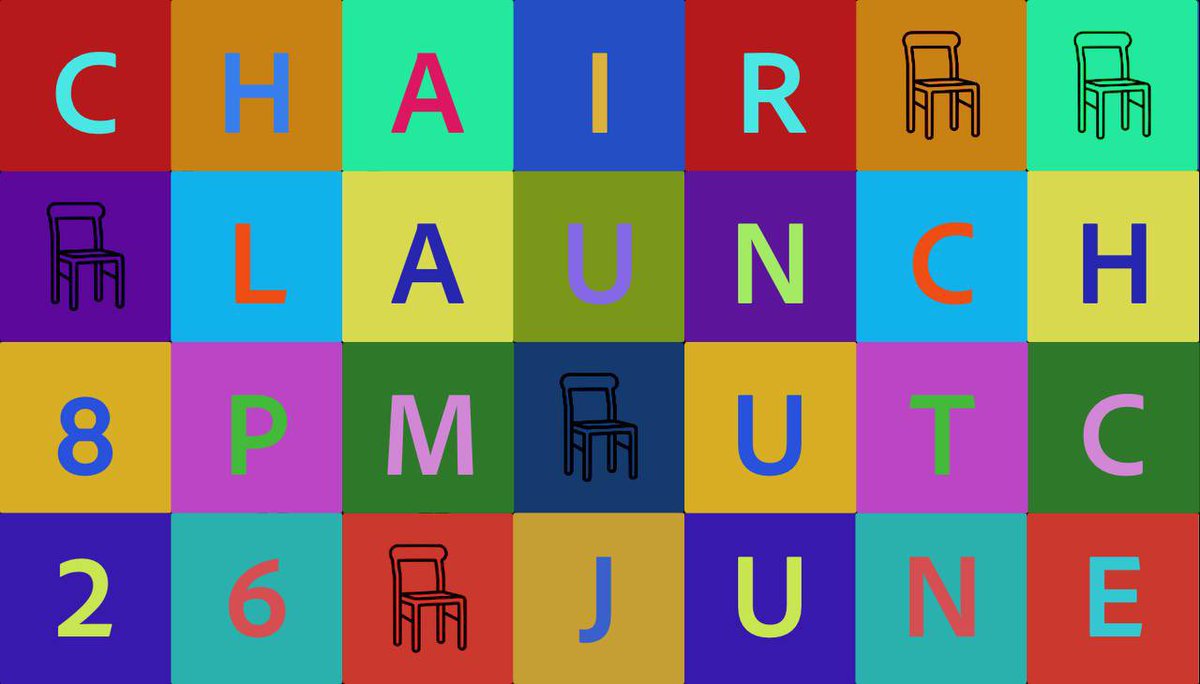 TheChairETH's tweet photo. $CHAIR will launch on Uniswap Monday the 26th at 20:00 (UTC).

🚀 Claiming time will be few hours before launch 🚀

keep an eye on announcements 🚨
Only use official links 🌐

#erc20 #eth #chair #theChair #chairETH #launch https://t.co/T3AY252NW1